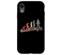 Evolution Synth-Pop música Vintage Synthesizer-Keyboard Carcasa para iPhone XR