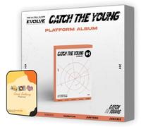 EVOLVE CATCH THE YOUNG Album [PLATFORM Ver.]+Pre Order Benefits+BolsVos Idol-Inspired Freebies (1st Album)