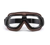 evomosa Gafas de motocicleta Protección ocular a prueba de viento para Motocross Cruiser Scooter Biker Racer Cruiser Touring Goggle Gafas de esquí (Color A)