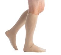 EvoNation calcetines de compresión graduados para hombre, 20-30 mmHg, presión firme, calidad médica, rodilla, soporte ortopédico alto, manguera, mejor ajuste cómodo, circulación, viajes