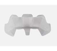 EvoParts Alerón trasero compatible con casco de moto Arai Rx7-V Vz-Ram (2024) (blanco brillante)