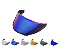 EvoParts Visera compatible casco HJC RPHA 12 (HJ-42) Pinlock Ready (arcoíris)