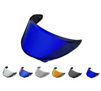 EvoParts Visera compatible con casco HJC RPHA 12 (HJ-42) Pinlock Ready (azul)