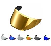 EvoParts Visera compatible con casco HJC RPHA 12 (HJ-42) Pinlock Ready (dorado)