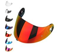 EvoParts Visera compatible con X-lite x803 - x802 - x802r - x802rr - x702 - x661 - x603 (no x804) Pinlock Ready (Rojo)