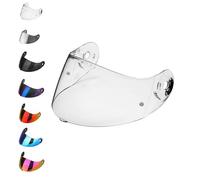 EvoParts Visera compatible con X-lite x803 - x802 - x802r - x802rr - x702 - x661 - x603 (no x804) Pinlock Ready (transparente)