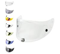 EvoParts Visera Hj-26 para casco HJC Rpha 70 - Rpha 11 Pinlock Ready y Tear Off Ready (Transparente)