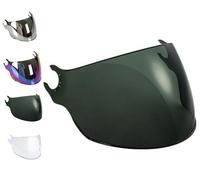 EvoParts Visera para casco jet LS2 OF562 Airflow (no Airflow 2) (Negro)