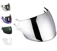 EvoParts Visera para casco jet LS2 OF562 Airflow (no Airflow 2) (Plata)