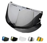 EvoParts Visera para casco LS2 FF906 ADVANT, preparada para Pinlock (Plata)