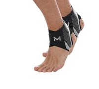EvoSteps Sport Ankle Brace - Lace Up Protector with Adjustable Straps, Breathable Compression Support for Basketball Running Gym, Stable Ankle Guard for Men and Women (Gris)