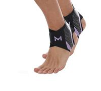 EvoSteps Sport Ankle Brace - Lace Up Protector with Adjustable Straps, Breathable Compression Support for Basketball Running Gym, Stable Ankle Guard for Men and Women (Morado)