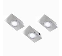 Evotec 3 ud LED bajo mueble Keili, interruptor de 2 pasos EC:EPREL:765071