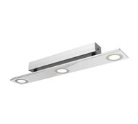 Evotec Pano - lámpara LED de techo de 3 llamas, metálico EC:EPREL:728250
