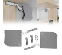 Evotrade Brazo para Puertas Abatibles Hacia Arriba, Sistema de Cocina, Elevación de Puertas Sin Bisagras (Capacidad 5-6 kg)