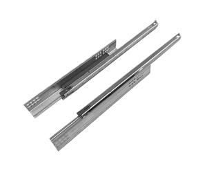 Evotrade Guías de cajón invisibles tipo cuadrado de extracción parcial y cierre amortiguado suave (500 mm)