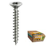 Evotrade Tornillos Torx totalmente roscados para madera Panelvit TX autorroscantes sin previo agujero lubricados anticorrosión + Incluye un bit T20 por paquete