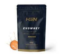 Evowhey HSN - 500g Galleta - Concentrado de Proteína de Suero, Whey Protein Concentrate (WPC), Batido de Proteínas Whey, Proteina en Polvo