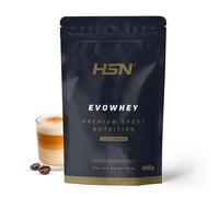 Evowhey HSN - 500g Latte Macchiato (Con Stevia) - Concentrado de Proteína de Suero, Whey Protein Concentrate (WPC), Batido de Proteínas Whey, Proteina en Polvo