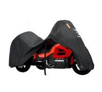 EVRBUL Funda impermeable para moto de triciclo de 3 ruedas con tiras reflectantes y asa resistente al viento, compatible con Harley Davidson CVO Tri Glide, Honda Gold Wing Trike, 274 x 149 x 149 cm