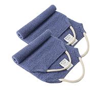 EvridWear Depurador exfoliante de espalda con asas dos lados para ducha corporal, limpia profundamente la piel, masajes, vigorizante circulación sanguínea, hombres y mujeres, talla única (2 unidades)