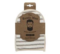 Evriholder The Rustic Man Body Mitt, 2 Count, Cream