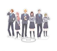 EVRNSAD Figura de acrílico Anime Premium para A Star Brighter Than The Sun, 16cm Figura Anime Soporte de Acrílico De Dos Caras Colección Juego decoración de Mesa,1