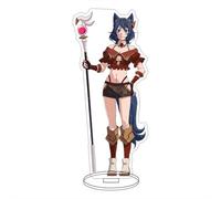 EVRNSAD Figura de acrílico Anime Premium para As an Assassin, I Am Clearly Stronger Than The Hero, 16cm Figura Anime Soporte de Acrílico De Dos Caras Colección Juego decoración de Mesa,4