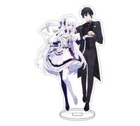 EVRNSAD Figura de acrílico Anime Premium para As an Assassin, I Am Clearly Stronger Than The Hero, 16cm Figura Anime Soporte de Acrílico De Dos Caras Colección Juego decoración de Mesa,2