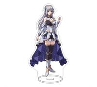 EVRNSAD Figura de acrílico Anime Premium para As an Assassin, I Am Clearly Stronger Than The Hero, 16cm Figura Anime Soporte de Acrílico De Dos Caras Colección Juego decoración de Mesa,3