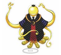 EVRNSAD Figura de acrílico Anime Premium para Assassination Classroom, 16cm Figura Anime Soporte de Acrílico De Dos Caras Colección Juego decoración de Mesa,1