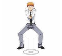 EVRNSAD Figura de acrílico Anime Premium para Assassination Classroom, 16cm Figura Anime Soporte de Acrílico De Dos Caras Colección Juego decoración de Mesa,17
