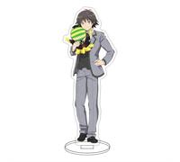 EVRNSAD Figura de acrílico Anime Premium para Assassination Classroom, 16cm Figura Anime Soporte de Acrílico De Dos Caras Colección Juego decoración de Mesa,1