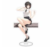 EVRNSAD Figura de acrílico Anime Premium para Chainsaw Man, 16cm Figura Anime Soporte de Acrílico De Dos Caras Colección Juego decoración de Mesa,24