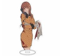 EVRNSAD Figura de acrílico Anime Premium para Chainsaw Man, 16cm Figura Anime Soporte de Acrílico De Dos Caras Colección Juego decoración de Mesa,34