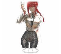 EVRNSAD Figura de acrílico Anime Premium para Chainsaw Man, 16cm Figura Anime Soporte de Acrílico De Dos Caras Colección Juego decoración de Mesa,34