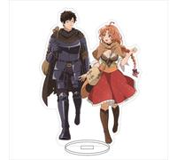 EVRNSAD Figura de acrílico Anime Premium para Chillin' in My 30s After Getting Fired from The Demon King'S Army, 16cm Figura Anime Soporte de Acrílico De Dos Caras Colección Juego decoración de Mesa