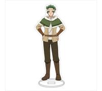 EVRNSAD Figura de acrílico Anime Premium para Chillin' in My 30s After Getting Fired from The Demon King'S Army, 16cm Figura Anime Soporte de Acrílico De Dos Caras Colección Juego decoración de Mesa