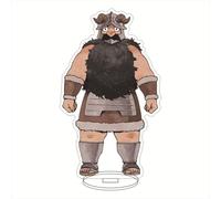 EVRNSAD Figura de acrílico Anime Premium para Delicious in Dungeon, 16cm Figura Anime Soporte de Acrílico De Dos Caras Colección Juego decoración de Mesa,3
