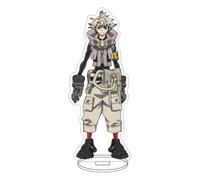 EVRNSAD Figura de acrílico Anime Premium para GACHIAKUTA, 16cm Figura Anime Soporte de Acrílico De Dos Caras Colección Juego decoración de Mesa,1