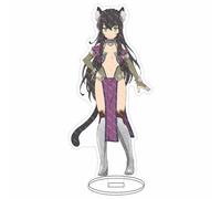 EVRNSAD Figura de acrílico Anime Premium para How Not to Summon a Demon Lord, 16cm Figura Anime Soporte de Acrílico De Dos Caras Colección Juego decoración de Mesa,12