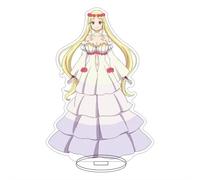 EVRNSAD Figura de acrílico Anime Premium para I Was Reincarnated as a Hero's Daughter with an Elf Mother, 16cm Figura Anime Soporte de Acrílico De Dos Caras Colección Juego decoración de Mesa,2