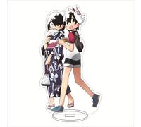 EVRNSAD Figura de acrílico Anime Premium para My Clueless First Friend, 15cm Figura Anime Soporte de Acrílico De Dos Caras Colección Juego decoración de Mesa,5