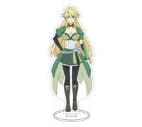 EVRNSAD Figura de acrílico Anime Premium para Possibly The Greatest Alchemist of All Time, 16cm Figura Anime Soporte de Acrílico De Dos Caras Colección Juego decoración de Mesa,4