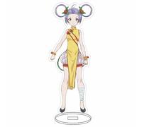 EVRNSAD Figura de acrílico Anime Premium para She Professed Herself Pupil of The Wise Man, 16cm Figura Anime Soporte de Acrílico De Dos Caras Colección Juego decoración de Mesa,13