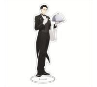 EVRNSAD Figura de acrílico Anime Premium para The After-Dinner Mysteries, 15cm Figura Anime Soporte de Acrílico De Dos Caras Colección Juego decoración de Mesa,1