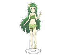 EVRNSAD Figura de acrílico Anime Premium para The Daily Life of a Reborn Cat Knight and an Elf Girl, 16cm Figura Anime Soporte de Acrílico De Dos Caras Colección Juego decoración de Mesa,4