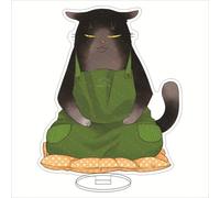 EVRNSAD Figura de acrílico Anime Premium para The Masterful Cat Is Depressed Again Today, 15cm Figura Anime Soporte de Acrílico De Dos Caras Colección Juego decoración de Mesa,10