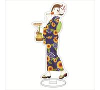 EVRNSAD Figura de acrílico Anime Premium para The Masterful Cat Is Depressed Again Today, 15cm Figura Anime Soporte de Acrílico De Dos Caras Colección Juego decoración de Mesa,2