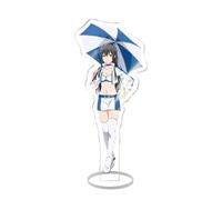 EVRNSAD Figura de acrílico Anime Premium para The Masterful Cat Is Depressed Again Today, 15cm Figura Anime Soporte de Acrílico De Dos Caras Colección Juego decoración de Mesa,30
